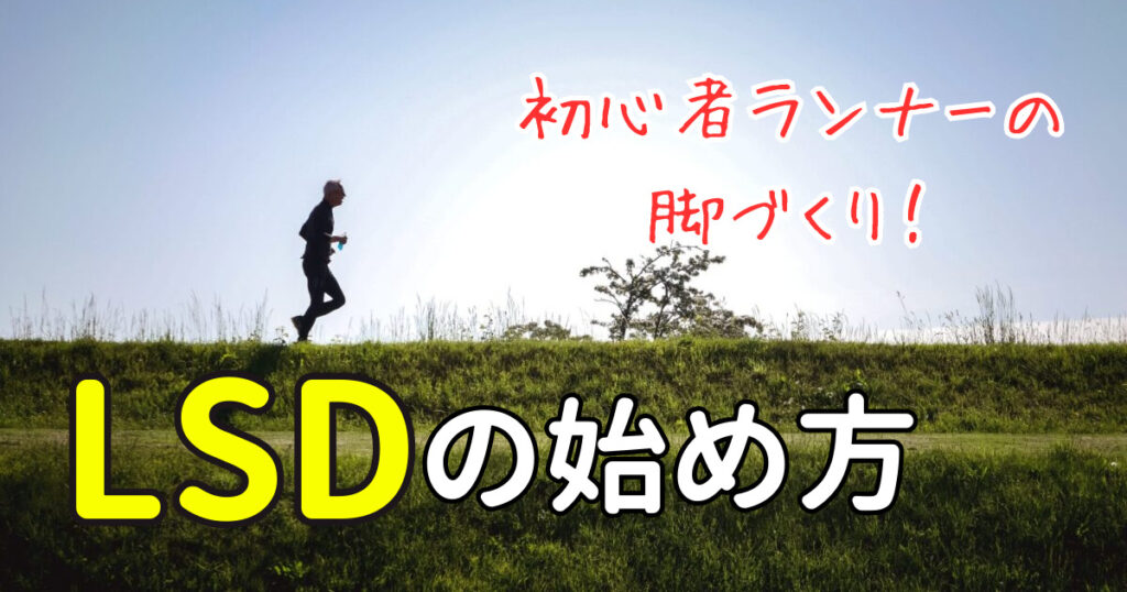 LSDの始め方 初心者ランナーの脚づくり！