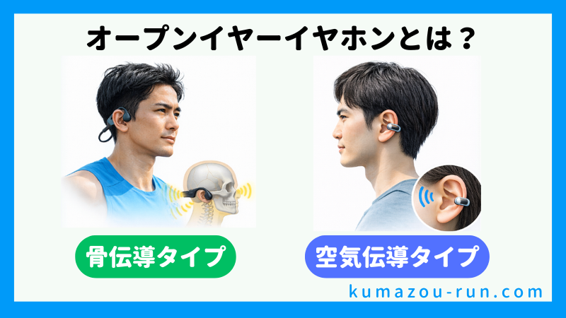 オープンイヤーイヤホンとは?