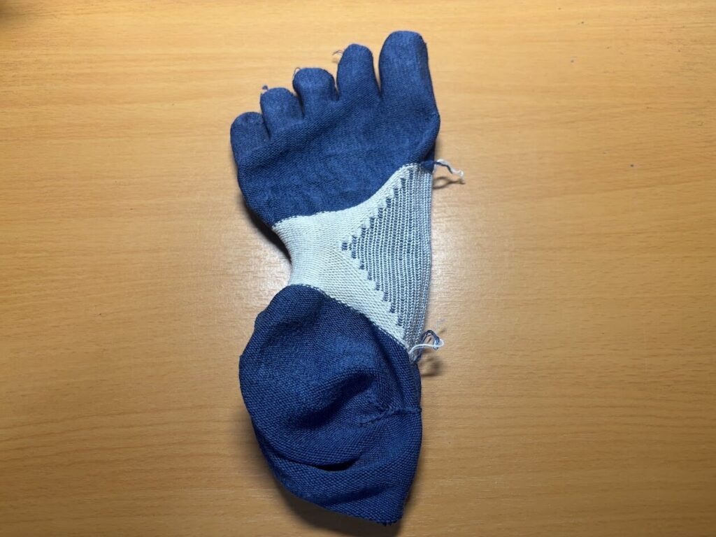 tabio ソックス裏側